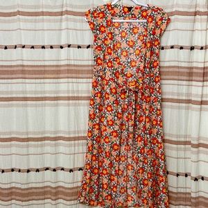 J Crew Mercantile Wrap Dress
